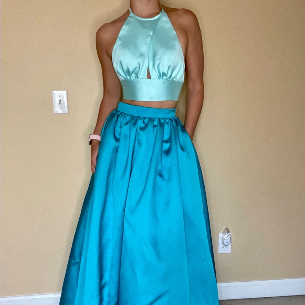 Rachel Allan Two-Piece w/ Pockets